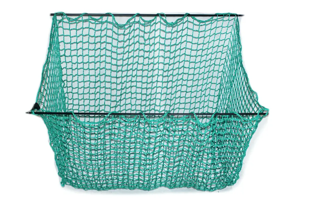 XXL Heunetz Fresstand-Wandmontage Titan 60mm Maschenweite - eXtraStark 6mm Gewebe - 220x80x100cm