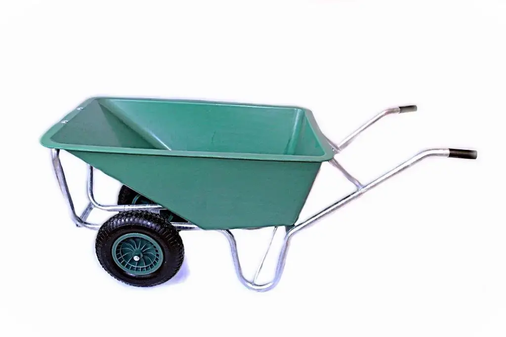 Zweirad Schiebetruhe Herakles 160l Garten&Stall Vollgummiräder