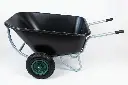 Zweirad Schiebetruhe Herakles 220l Garten&Stall Lufträder
