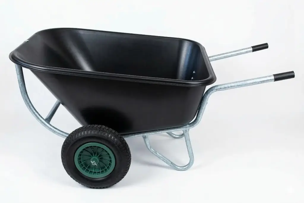 Zweirad Schiebetruhe Herakles 220l Garten&Stall PU Räder