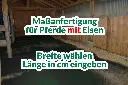 WieWiese *Soft-Comfort* SET (Deckbelag + Drainbelag + Softbag)  Länge ist Bestellmenge in cm * Breite wählen (Pferde mit Eisen) -Pferdebett selber bauen