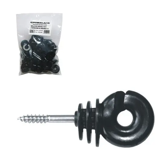 Isolator für Litze, Seil oder Band, Set (25 Stk)