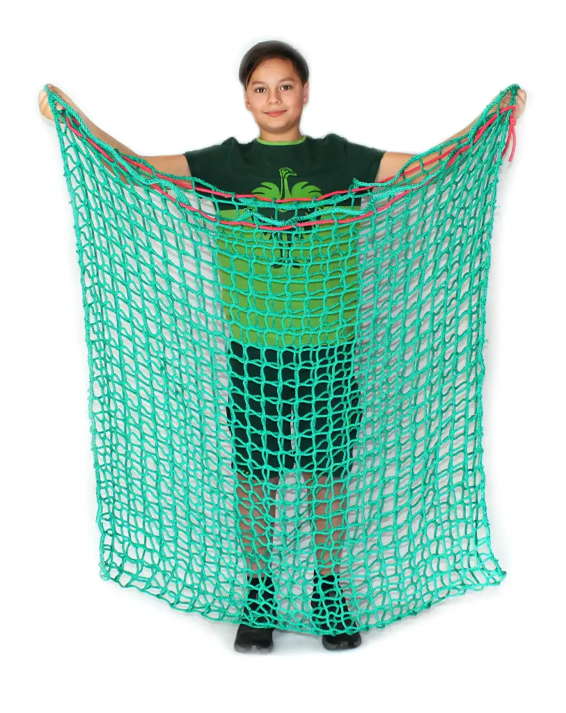 Heunetz Box "16kg Heu 120x120cm" Titan 45mm Maschenweite - 5mm Gewebe
